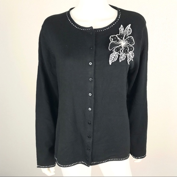 lemon grass Sweaters - 🌵 Lemon Gross Button Down Cardigan Sweater Flower